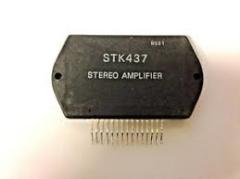 STK437    STEREO AMPLIFIER IC