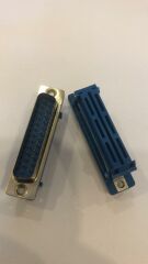 1036 25 Pin Yassı Kablo Tip 25 M Erkek D-SUB Konnektör