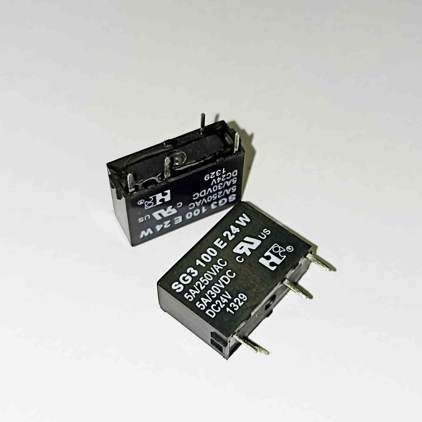 SG3 100 E 24W 24V 5A 1NO  4 PİN Kombi RÖLE