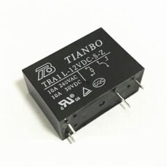 TRA1-L-12VDCS-Z    10A 12V 5 PIN    TEK KONTAK RÖLE