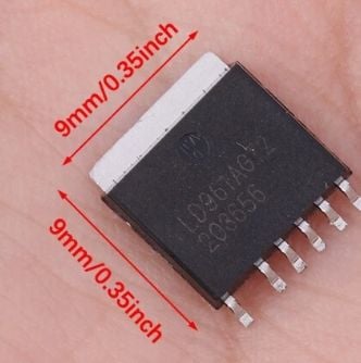 LD961AGT2 TO-263-6 Otomobil Bilgisayar Kartı IC Çip
