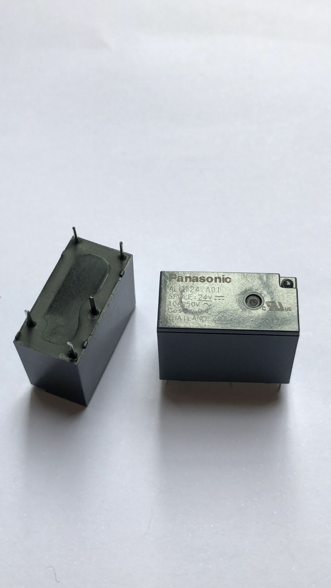 ALQ124A01   24VDC 10A   1FormC   5 PİN KOMBİ RÖLESİ