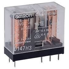 G2R-1E-12DC -(G2R-1-E-12VDC)  12V 16A 250VAC   8 PİN     1FORMC     RELAY