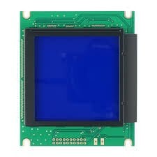 WG160160B-TMI-TZ 5V LCD Graphic 160x160 s-STN Negative Mavi