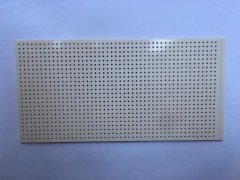 6X13CM  Bakır plaket Delikli Pertinaks