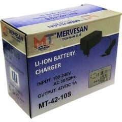 MT-42-10S Adaptör 42V 1A Li-Ion Batarya Şarj
