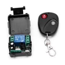 433M-1CH-12V RC DC 12V 10A 1 KANAL UZAKTAN KUMANDALI KONTROL ANAHTARI 433MHZ TRANSCEIVER AND RECEIVER  SECURITY ALARM INDUSTRY KIT