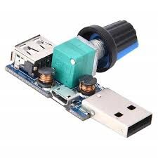 5W DC USB Fan Hız Kontrol Kartı (4-12V TO 2.5-8V)