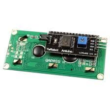 2X16 MAVİ LCD1602 LCD DİSPLAY I2C MODÜLÜ