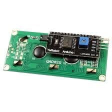 2X16 MAVİ 1602 LCD DİSPLAY I2C MODÜLÜ