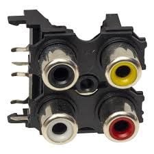 OTO RCA ŞASE DİŞİ - TOP FİŞ 4 LÜ