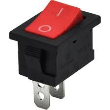 YÜKSELTİCİ ANAHTARI KIRMIZI 0-1 2P