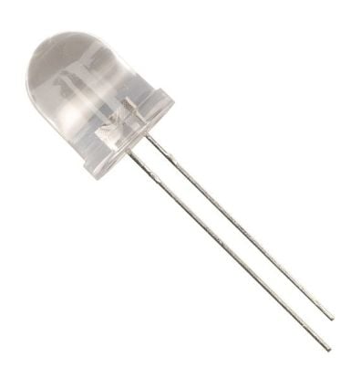 10MM ŞEFFAF BEYAZ LED - 10AW4UC12-A