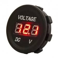 PANO TİP VOLTMETRE KIRMIZI
