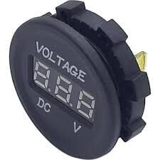 PANO TİP VOLTMETRE MAVİ