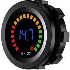 PANO TİP VOLTMETRE AKÜ GÖSTERGELİ