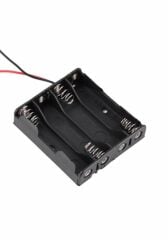 4'LÜ AAA İNCE KALEM PİL YUVASI - PİL YATAĞI