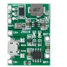 3.7V 4.2V Lityum Li-ion 18650 Pil Şarj Modülü