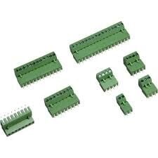 10LU 3.81MM 180°C TAKIM YEŞİL GEÇMELİ KLEMENS