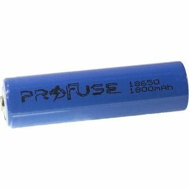 PROFUSE 3.7V 1200mAh 18650 Li-ion Şarjlı Pil - Başlı