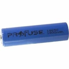 3.7V 1200mAh 18650 Li-ion Şarjlı Pil - Başlı