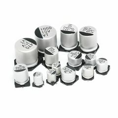 220UF 25V   105C 8X10.2   SMD ELEKTROLİTİK KONDANSATÖR