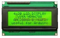 WEH002004BGPP5N00001 OLED KARAKTER 4X20 YEŞİL LCD DISPLAY