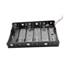 6'LI AA KALIN KALEM PİL YUVASI - PİL YATAĞI