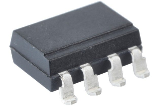 HCPL-4504-500E - (A4504)   SMD-8   HIGH SPEED OPTOCOUPLER