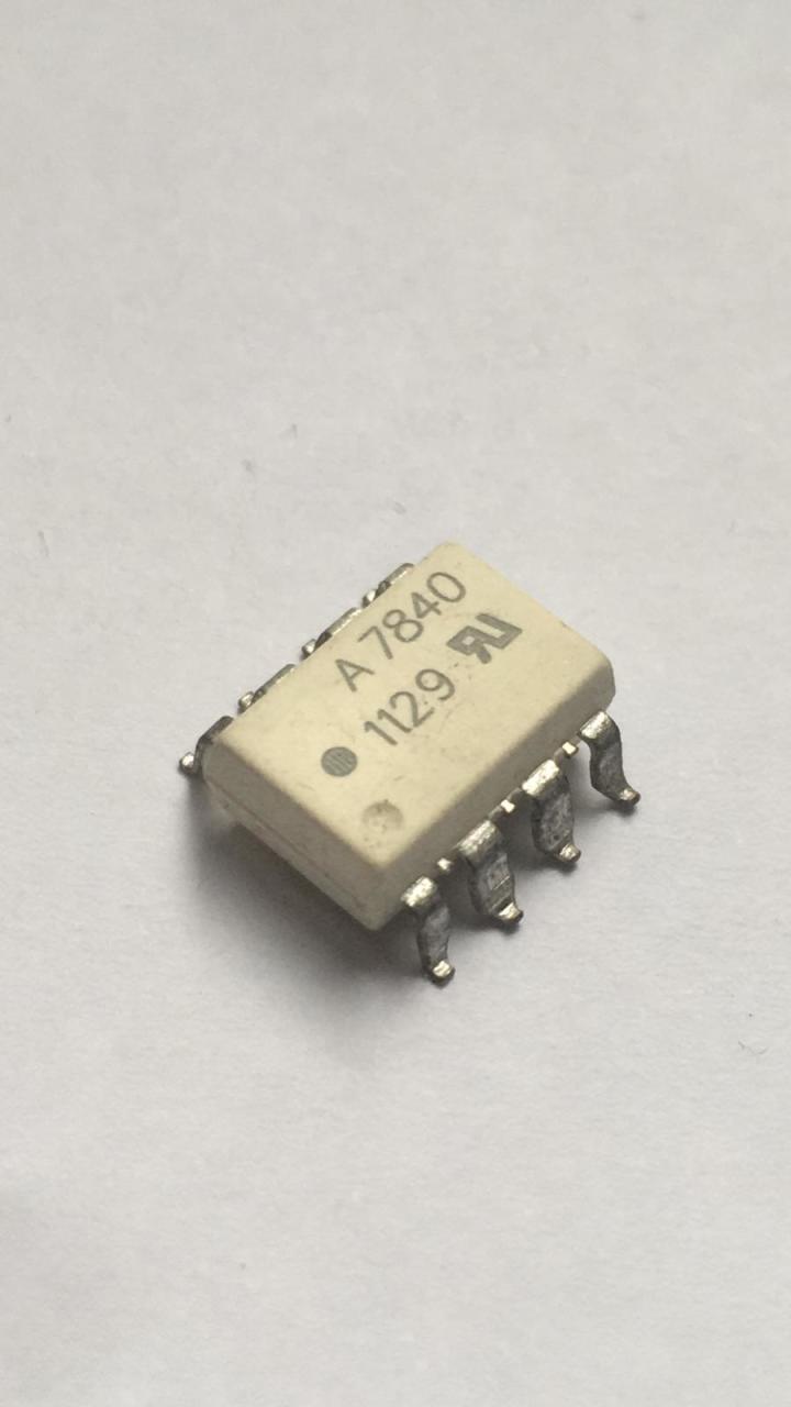HCPL-7840-500E - (A7840)    SMD-8    OPTICALLY ISOLATED AMPLIFIER