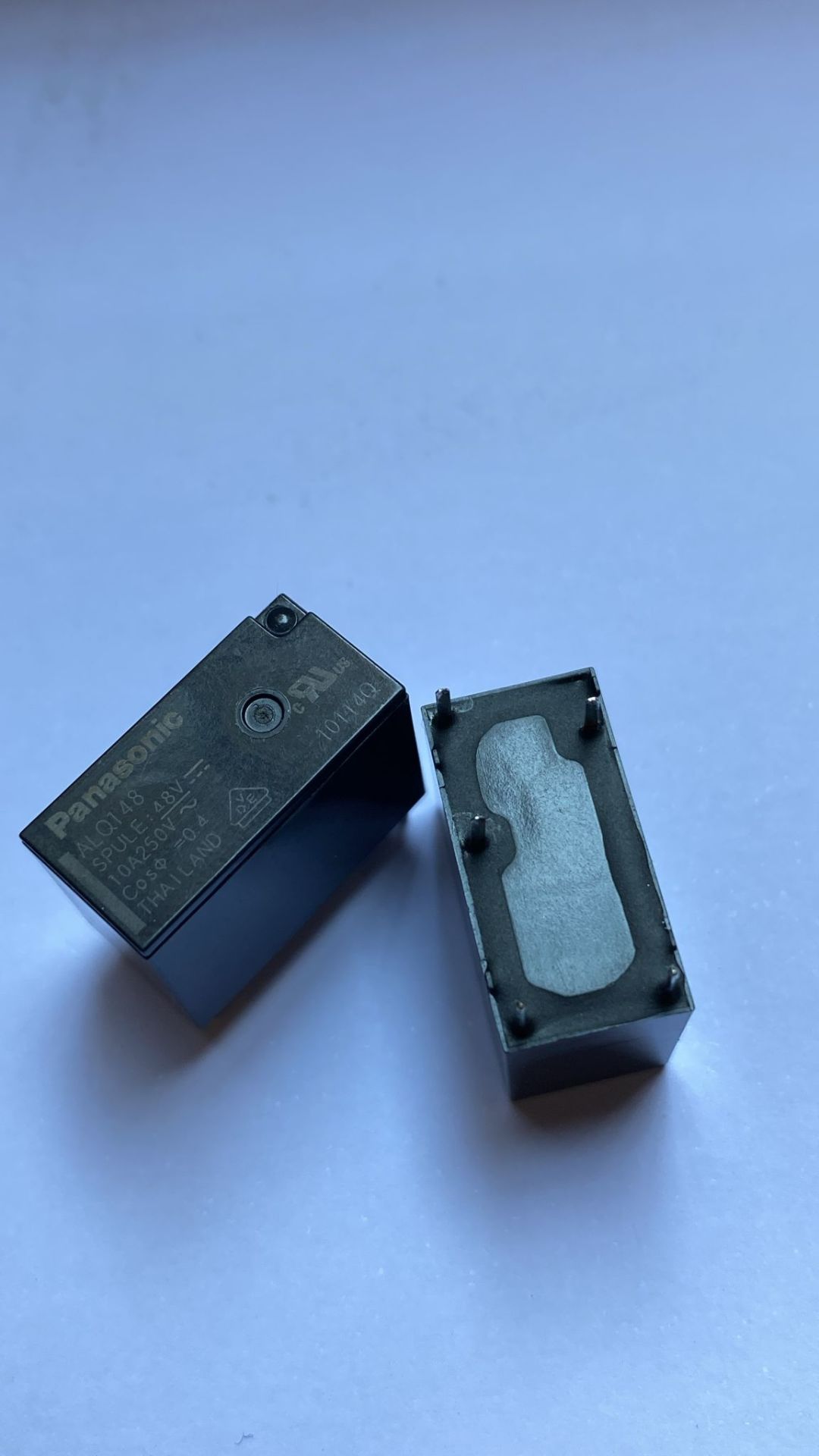 ALQ148 A01   48VDC 10A   SPDT (1 Form C)   5 PİN   KOMBİ RÖLESİ