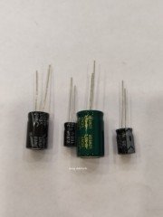 22UF 350V 105C 10X20 Elektrolitik Alüminyum Kondansatör - 25 ADET