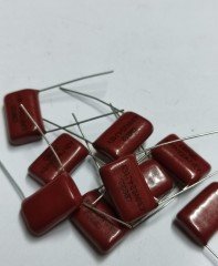 10 ADET - 220NF 630V DAMLA POLYESTER KONDANSATÖR