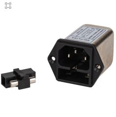 POWER SOKET EMI FİLTRE 10A DA12-10A 115/250VAC