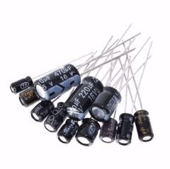 10 ADET - 10UF 63V   105C 5X11  ELEKTROLİTİK ALÜMİNYUM KONDANSATÖR