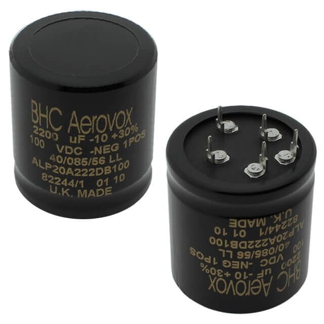 2200UF 100V SNAP      40X45   5 PİN    BHC  ALÜMİNYUM KONDANSATÖR