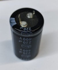 5 ADET - 220UF 400V SNAP 85C 25X40 SNAP KONDANSATÖR