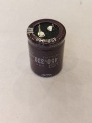 5 ADET - 330UF 450V 105C 30X40 SNAP KONDANSATÖR- ONLİNE ÖZEL FİYAT