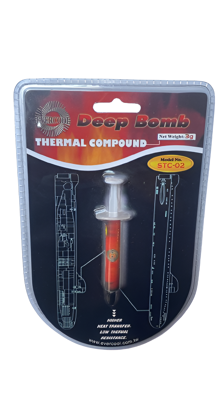 TAIWAN YÜKSEK HASSASİYETLİ- DEEP BOMB THERMAL COMPOUND - TERMAL SİLİKON MACUN