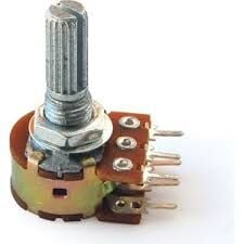 10K 20MM UZUN MİL MONO POTANSİYOMETRE