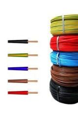 Bağlantı Kablosu - Zil Teli 0.50MM Kırmızı - 3 METRE