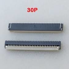 30 PİN KABLO SOKETİ -  0.5MM ADIMLI FLEX KABLO SABİTLEYİCİ FFC KONNEKTÖR SOKETİ