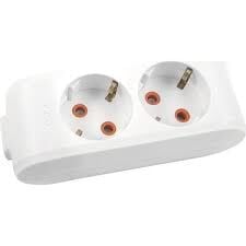 Vico Panasonic - MULTİ-LET İKİLİ PRİZ TOPRAKLI ÇOCUK KORUMALI KLEMENSLİ GRUP PRİZ - ÇARPMA KARŞITI ÖRTÜCÜ