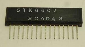 STK6607    AMPLIFIER IC