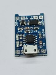TP4056 Mikro USB 3,7V Şarj Aleti - 5V 1A Lityum Akım Korumalı Modül