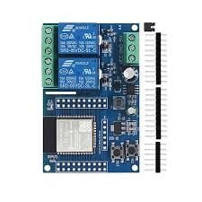 ESP32 Wifi Bluetooth 2 Kanal Röle Modül ESP-32