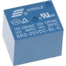 SRD-05VDC-SL-C    10A 5VDC 5PİN PCB TYPE RÖLE
