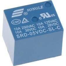 SRD-05VDC-SL-C    10A 5VDC 5PİN PCB TYPE RÖLE