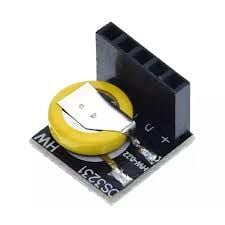 Raspberry Pi 3.3V/5V Uyumlu DS3231 RTC Gerçek Zamanlı Saat Modülü + Pil