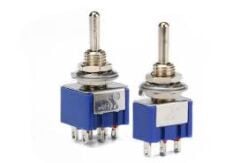 TOGGLE SWITCH ON-OFF-ON 6P MTS-203 6A 125VAC
